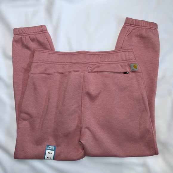 Women’s Carhartt Jogger Sweatpants Medium Pink BNWT - Picture 4 of 6